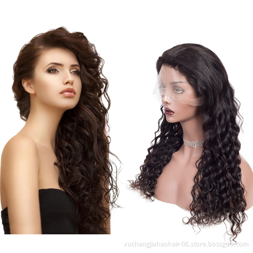 Wig  wholesale cuticle aligned hair 4*4 13*4 swiss lace front wig 100% human hair top quality 250% density wig